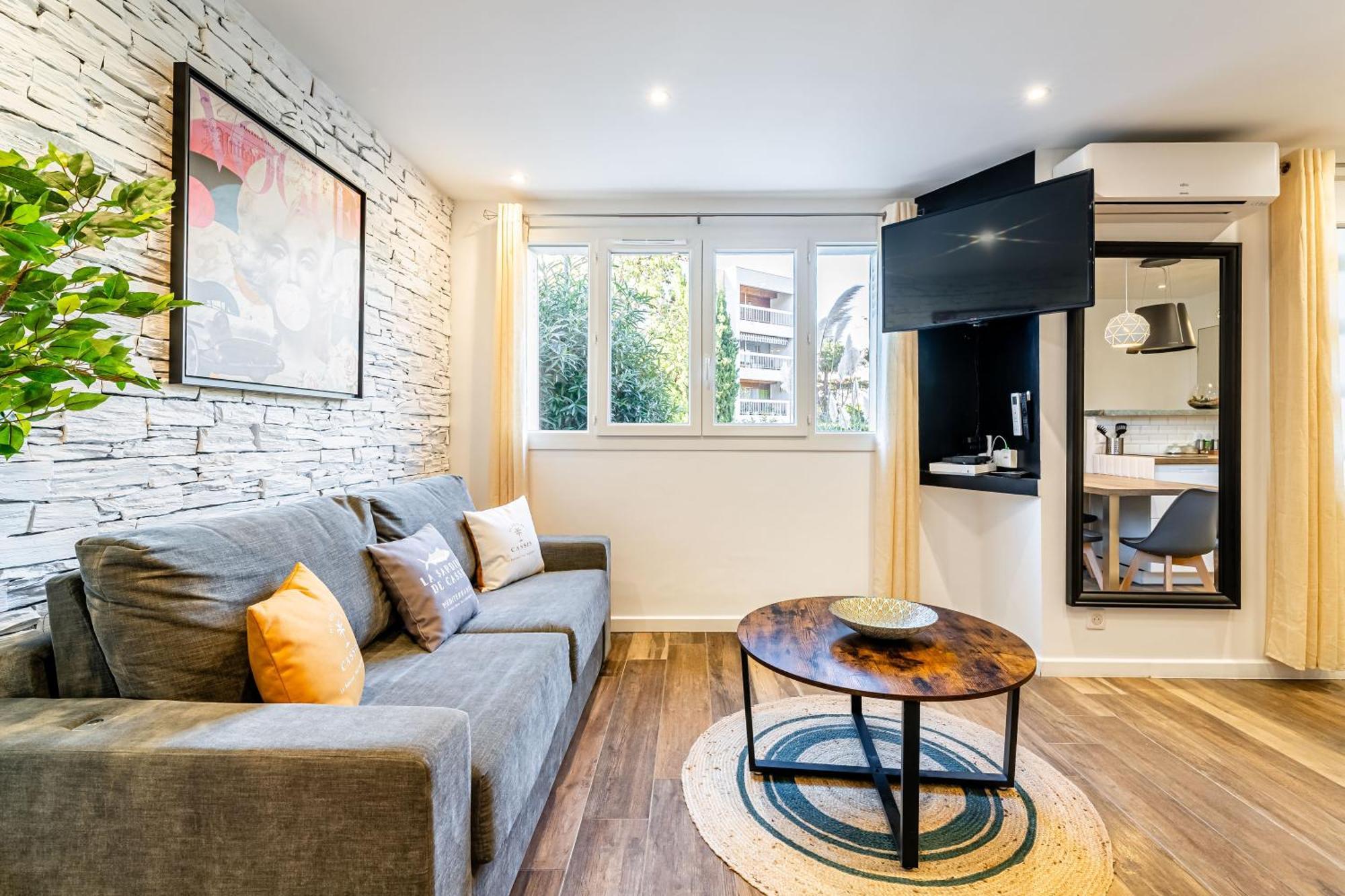 Cassis Le Marignan- Rdc - Garage - Classe 3 Etoiles Zewnętrze zdjęcie