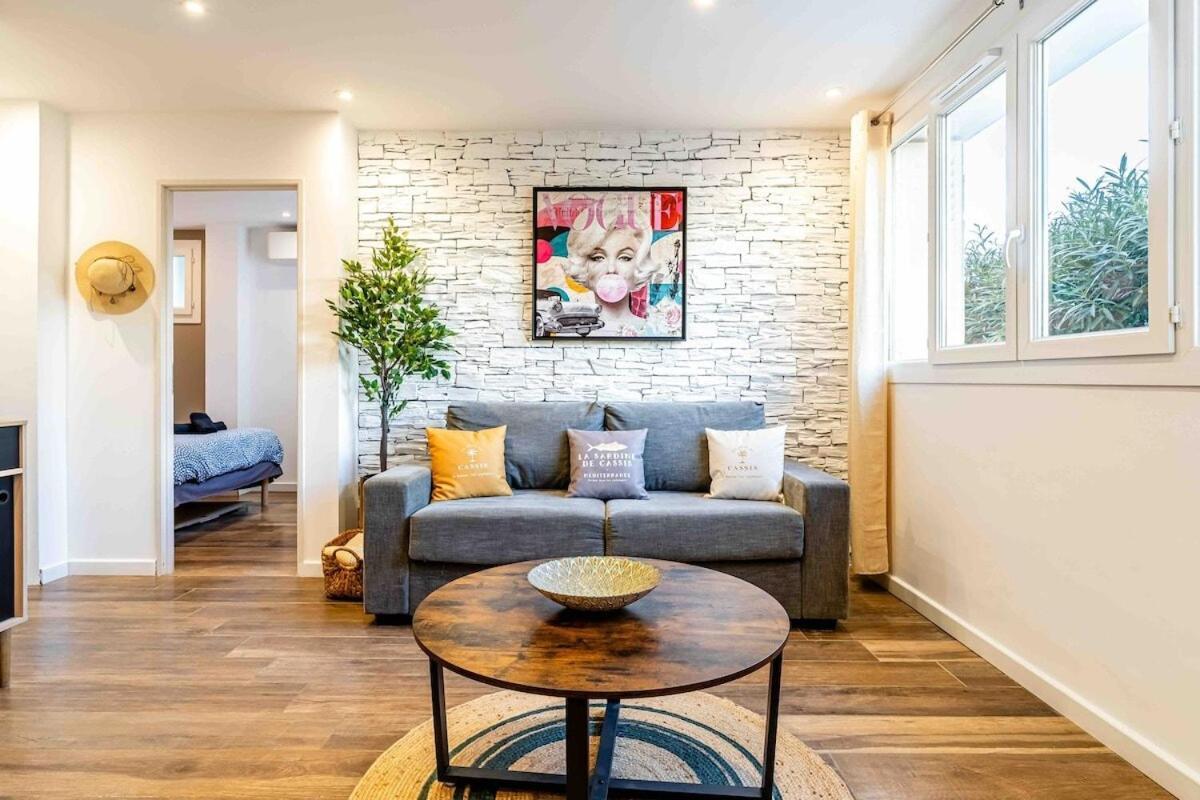 Cassis Le Marignan- Rdc - Garage - Classe 3 Etoiles Zewnętrze zdjęcie